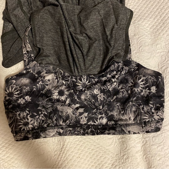 Lululemon Rest Less Tank heather black flowabunga - Picture 7 of 8